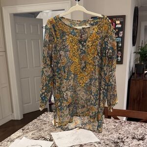 Traditional Indian child’s top size 2-3. Purchased in India.